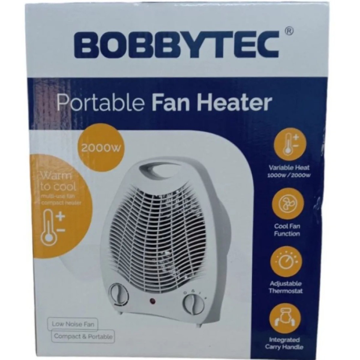 Тепловентилятор 200A BOBBYTEC (арт. 9617)